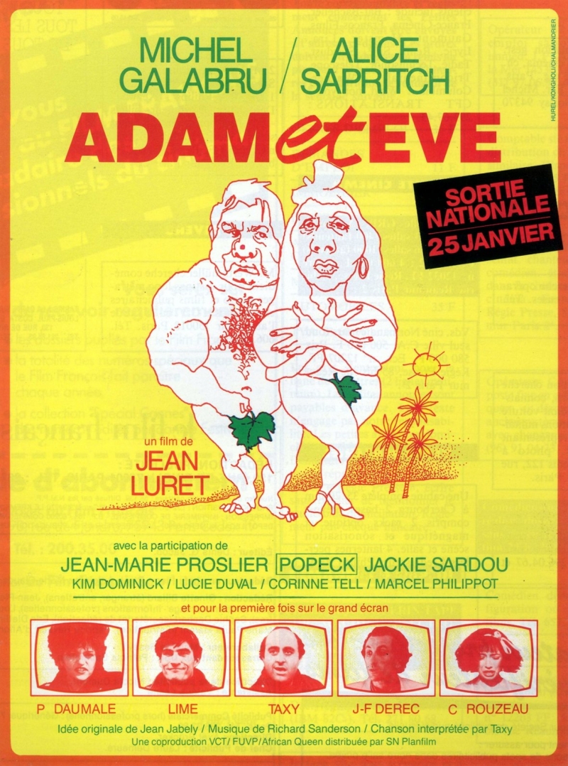 Всё о фильме Адам и Ева 1984 (Adam et Ève) режисера Жан Луре, Франция - сод Всё о фильме Адам и Ева 1984 (Adam et Ève) режисера Жан Луре, Франция - сод