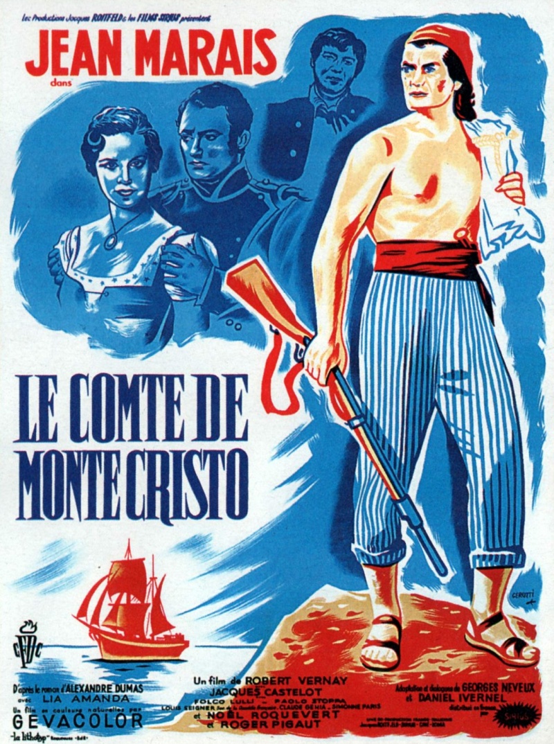 Le Comte De Monte Cristo Film 1954 Streaming Pin by Irina Sarkisova on Vintage Movie Posters | Movies, Movie posters