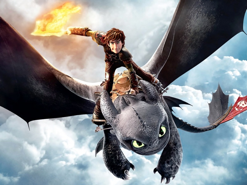 Кино, видео и ТВ: Как приручить дракона 2